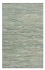 8' X 10' Seafoam Blue Hand Tufted Abstract Indoor Area Rug