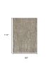 8' X 10' Sand Hand Tufted Abstract Indoor Area Rug