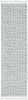 5' X 8' Gray and Ivory Geometric Area Rug