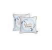 Set Of 2 18" Thanksgiving Pie Throw Pillow Cover In Multicolor