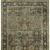 2' X 3' Green Power Loom Area Rug