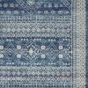 5' X 7' Navy Blue Power Loom Area Rug