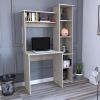 Versalles Writintg Desk, 2 Superior Shelves, Five Cubbies -Light Gray