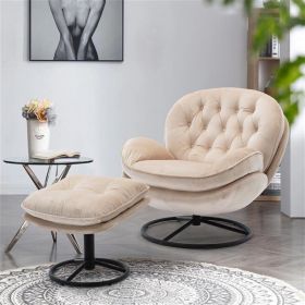 Accent TV Chair with Ottoman