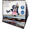 15 Pack 2.5x3.5" Magnetic Picture Frames for fridge Wallet Small Magnet Picture Frames