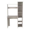 Versalles Writintg Desk, 2 Superior Shelves, Five Cubbies -Light Gray