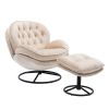 Accent TV Chair with Ottoman