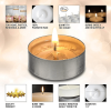 Ohr Tea Light Candles - 50 Pack - White Unscented