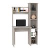 Versalles Writintg Desk, 2 Superior Shelves, Five Cubbies -Light Gray