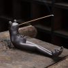 1pc Frog Ceramic Incense Burner Ash Catcher, Frog Aromatherapy Ornament