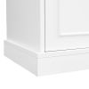 ON-TREND Large Wall Unit Entertainment Center w/Bookshelves TVs Up to 78'', w/Cabinets