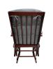 ACME Aeron Chair & Ottoman in Gray Microfiber & Cherry 59338