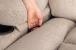Vanbow, heated massage reclining chair, w/USB, 2 cup holders inside pockets, Package A&B (Beige)