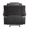 Modern Luxury Living Room Sofa Set 3pc Reclining Sofa Loveseat Glider