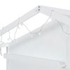 Twin Size House Bed w/Sofa, Charging Station, Shelves, 2 Drawers, White