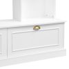 ON-TREND Large Wall Unit Entertainment Center w/Bookshelves TVs Up to 78'', w/Cabinets