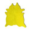 60" X 84" Yellow Cowhide - Area Rug