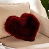 Boho Love Heart Plush Throw Pillow Detachable and Machine Washable Home Decor