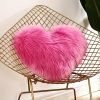 Boho Love Heart Plush Throw Pillow Detachable and Machine Washable Home Decor